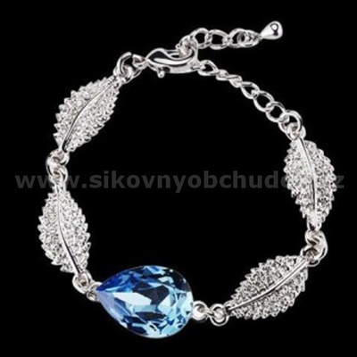 Swarovski Elements dámský Sea Blue OJ132