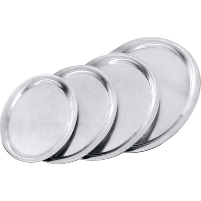 Contacto Tác z leštěné nerezové oceli oválný 230x175x11 mm 65/230 inox