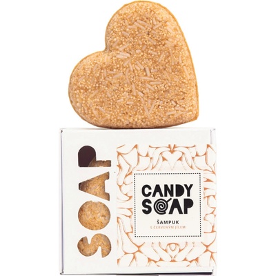 Candy Soap Tuhý šampon s červeným jílem 85 g