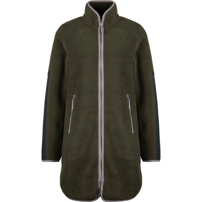 Stoic Дамско поларено яке Stoic Women's NorrvikSt. Pile Fleece Jacket Long Fleece jacket - Deep Brown / Black (105-4455-0212)