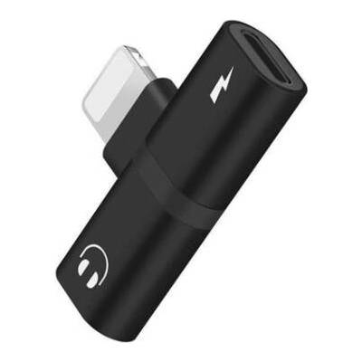 Rozbočovací adaptér Apple lightning (2x lightning) Barva: Černá