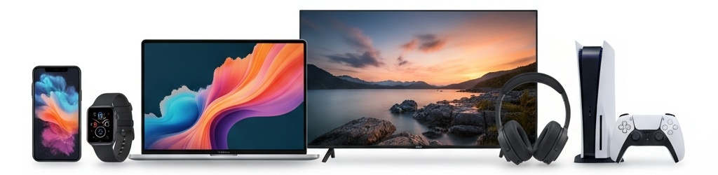Televízor, notebook, mobilný telefón, inteligentné hodinky a ďalšia elektronika Black Friday