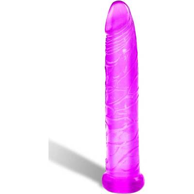 NMC Nanma Silikonové průhledné dildo Jelly 17 x 3 cm