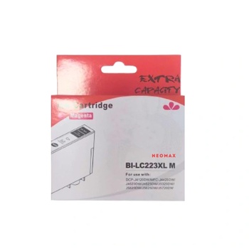 Compatible ГЛАВА ЗА BROTHER MFC J4420DW/J4620DW/J4625DW/J5320DW/J5620DW/J5625DW/J5720DW/DCP J4120DW - Magenta - LC223XLM (LC-223XLM) - PN BI-LC223XLM - NEOMAX (BI-LC223XLM)