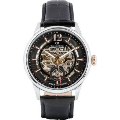 Carl von Zeyten Häusern Мъжки часовник Carl von Zeyten Schramberg Automatic CVZ0080BKRS (CVZ0080BKRS)