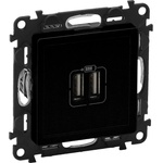 Legrand valena life Р-КА 2xusb ТИП a 5v 2.4a ЧЕРЕН (756312l)