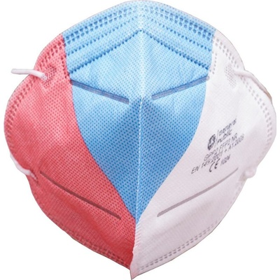 General Public Protection Designové respirátor ČR VLAJKA GPP2 FFP2 NR CE 10 ks