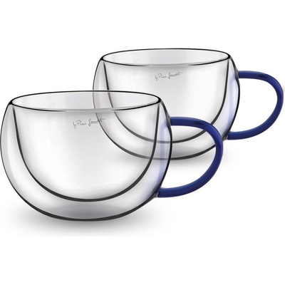 Lamart termopohár LT9113 VASO Súprava Cappuccino modrý 2 x 270 ml