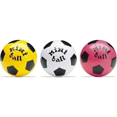 Acra Gumový potištěný míč Mini Ball červená