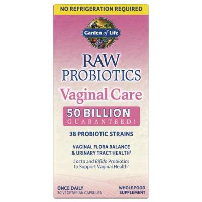 Garden of Life Raw Probiotics Vaginal Care (Shelf-Stable) - 30 vcaps