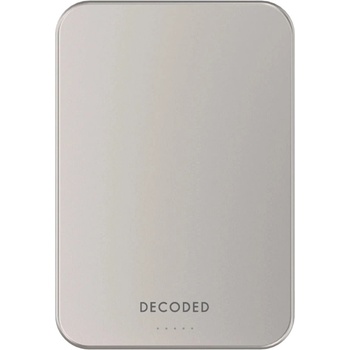 Decoded Ultra Slim Qi2 Powerbank 10.000MaH Titanium Silver (K-D25MSPB10TM)