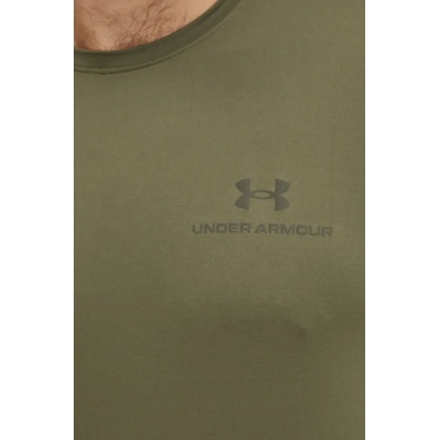 Under Armour Тениска за трениране Under Armour Rush Energy в зелено с изчистен дизайн (1383973)