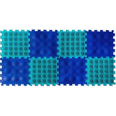 Ortho Puzzle Модулен килим за игра Ortho Puzzle - Пътека на здравето, микс (Op8)