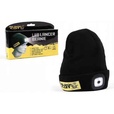Black Cat Led Lancer Beanie