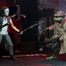 Neca Želvy Ninja 1990 Casey Jones a Raphael in Disguise 18 cm