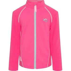 Kari Traa Детско поларено яке Kari traa Kid's Kari Full Zip Fleece Fleece jacket - Bright Pink - размер 104 (EU) (703-6420-0111)