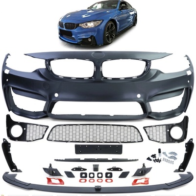 Angeleyes Športový predný nárazník so spodným spojlerom BMW 4 F32 F33 F36