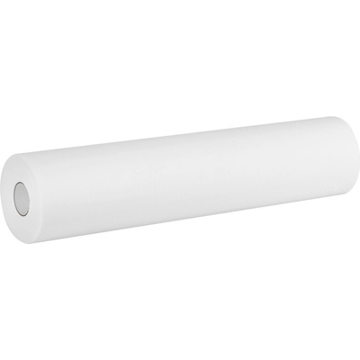 ACTIVESHOP Jednorázové papírové prostěradlo s fóliovou vrstvou 50x40 m bílé