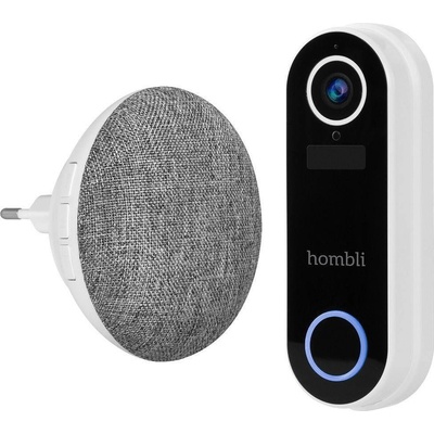 Hombli Смарт комплект Hombli - HBDP, Doorbell 2 и Chime 2, бял (HBDP-0109)