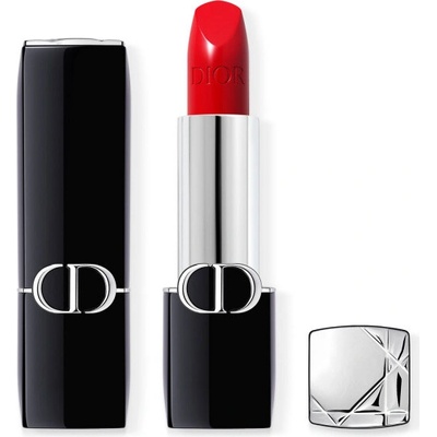 Dior Rouge Dior Satin dlouhotrvající rtěnka hydratační květinová péče o rty se 2 finiši 844 Trafalgar 3,5 g