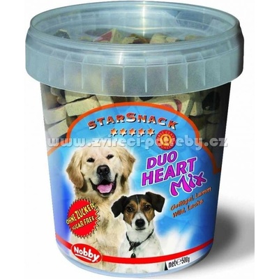 Nobby StarSnack Duo Heart Mix plný 500 g