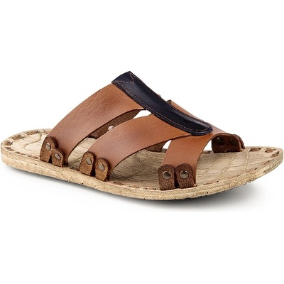 Grand Polo Club Gpc polo Мъжки кожени чехли - Кафяви 81054484 (264954_Кафяво)