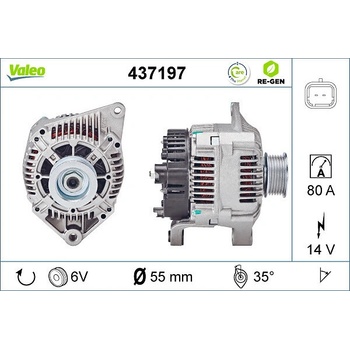 generátor VALEO 437197