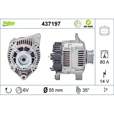 generátor VALEO 437197