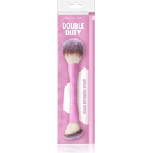 BrushArt Double Duty Blush & Powder brush štetec na lícenku a púder obojstranný 1 ks