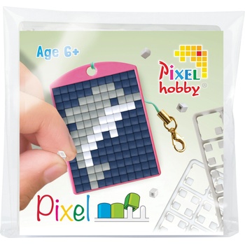 Pixelhobby Мозайка с пиксели Pixelhobby, Ключодържател - Делфинче (23133)