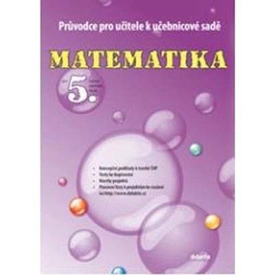 Matematika pro 5. roč. ZŠ příručka učitele Blažková J. a