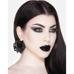 KILLSTAR Обеци KILLSTAR - Worship The Night Hoop - Черен - KSRA004126
