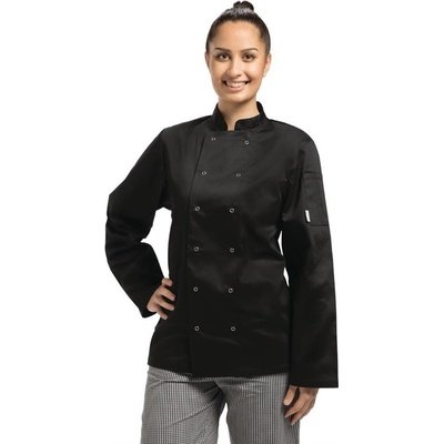 Whites Chefs Clothing Vegas dlouhý rukáv černý XL