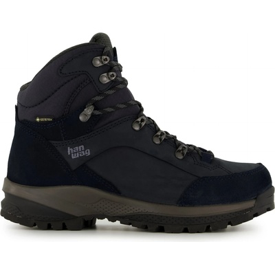 Hanwag Дамски туристически обувки Hanwag Women's Banks StraightFit Extra GTX Walking boots - Navy / Asphalt - размер 5, 5 (UK) (119-0385-0115)