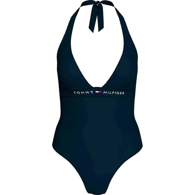Tommy Hilfiger Бански костюм Tommy hilfiger Halter swimsuit - Blue (Dark Night Navy)