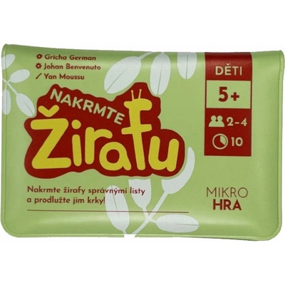 TLAMA games Nakrmte žirafu