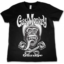 Gas Monkey Garage triko dětské Biker Monkey černé