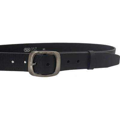 Penny Belts kožený opasek 99V460 černý