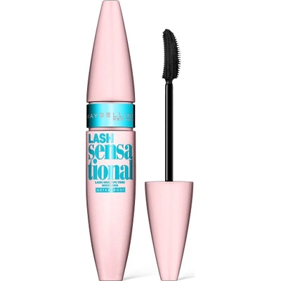 Maybelline Lash Sensational Waterproof řasenka 1 Black 9,4 g