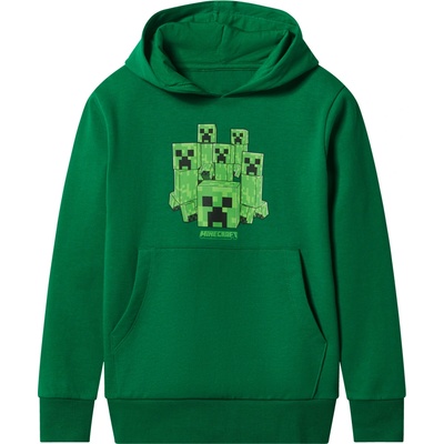 Minecraft chlapecká mikina zelená – Zboží Dáma