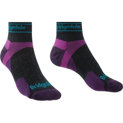Bridgedale TRAIL RUN UL T2 MS LOW Charcoal/purple