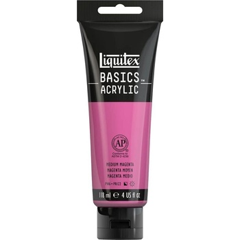 Liquitex Basic АКРИЛНА боя 500 Medium Magenta 118 ml 1 бр (72.1500)