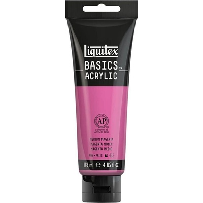 Liquitex Basic АКРИЛНА боя 500 Medium Magenta 118 ml 1 бр (72.1500)
