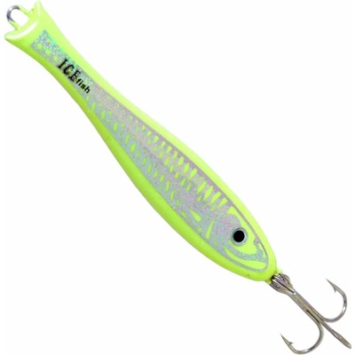 Icefish 3D 60g stříbrná FLUO