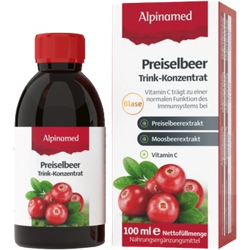 Alpinamed Концентрат за напитка от червена боровинка - 100 мл