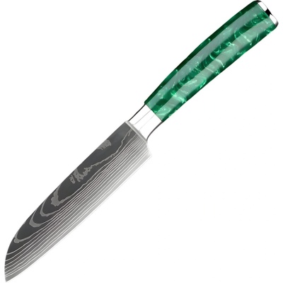 HARAHU Кухненски нож bl-39282 - Малък Сантоку / Зелена kp39282