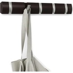 Umbra hk ltd (Канада) Закачалка за стена umbra flip с 5 бр. куки - цвят еспресо (umbra 318850-213)
