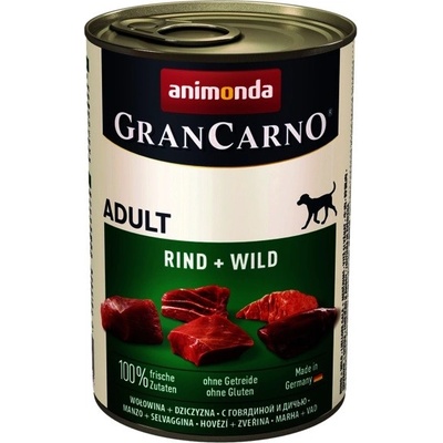 Animonda Gran Carno Adult hovězí & zvěřina 6 x 400 g