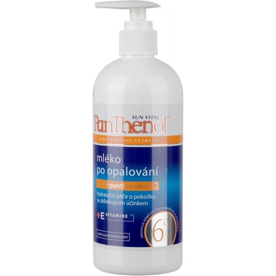 SunVital Panthenol mléko po opalování s D panthenolem 6% 400 ml – Zboží Dáma