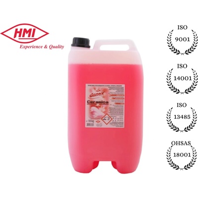Hmi - България Hmi® danex ceramica 10 кг. Концентрат за органични замърсявания, следи от ръжда и варовикови отлаганиячи (100053-955)